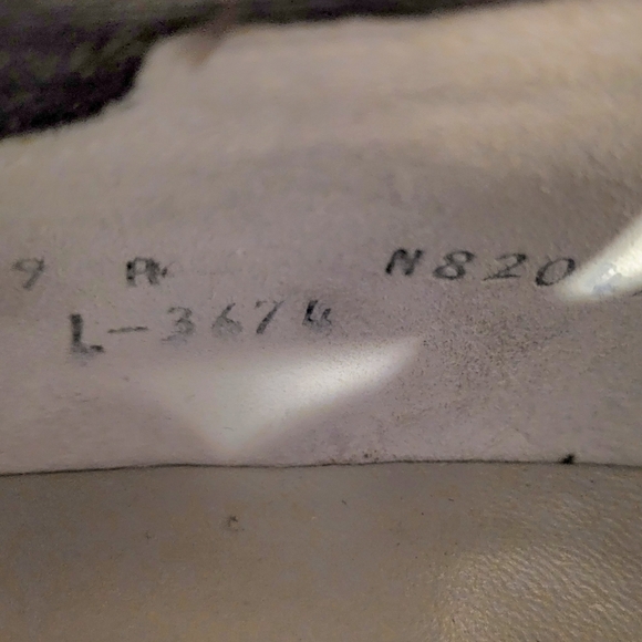 Vintage Dr. Locke Peep Toe Bow Detail Black Heel Made In USA Size 9 Narrow - Picture 7 of 11